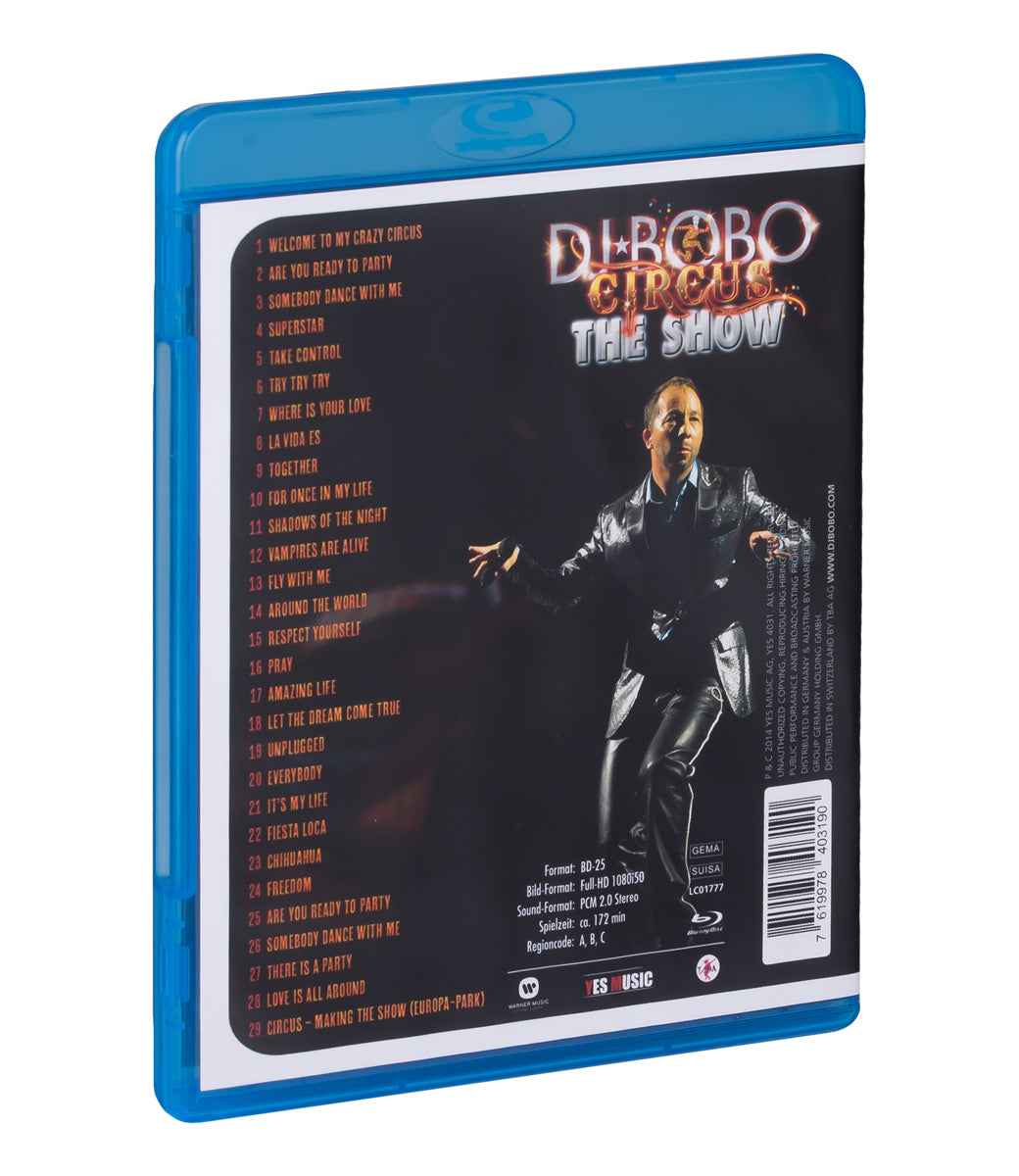 DJ Bobo - CIRCUS - The Show Blu-Ray