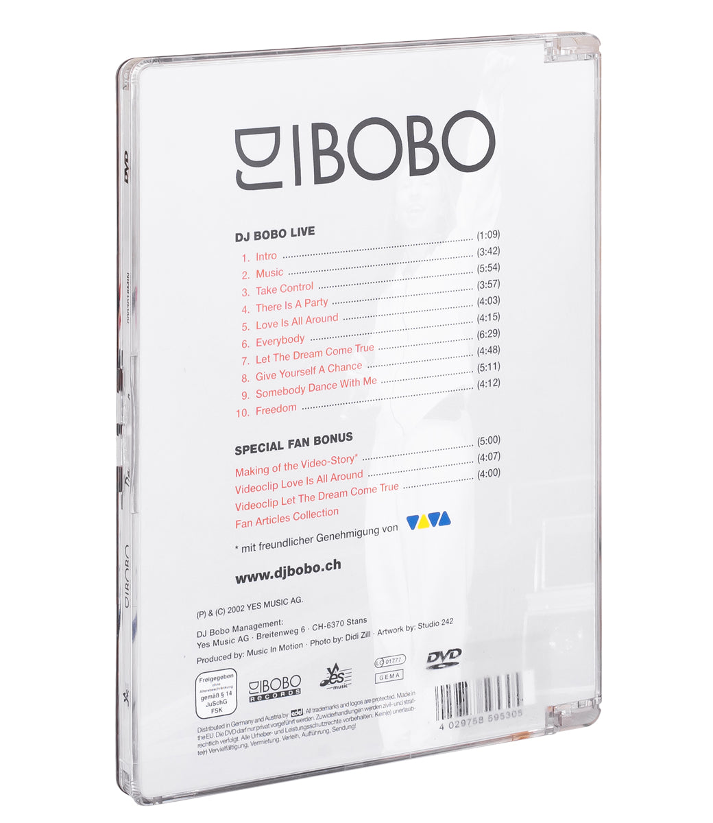 DJ Bobo - Das Live Video DVD (1994)
