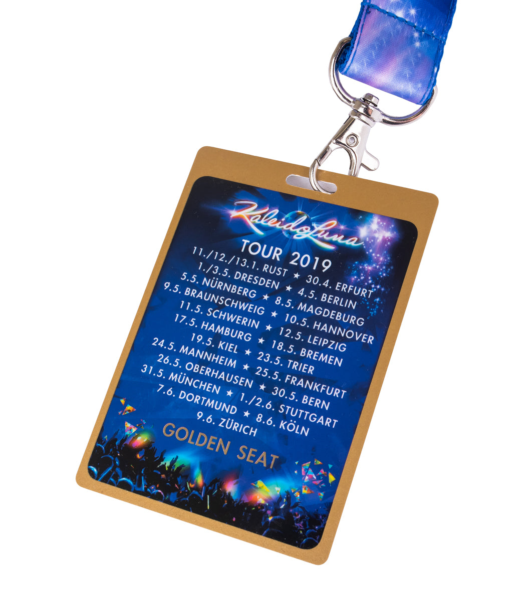 DJ Bobo - Kaleidoluna - Tour Plastikkarten mit Lanyard