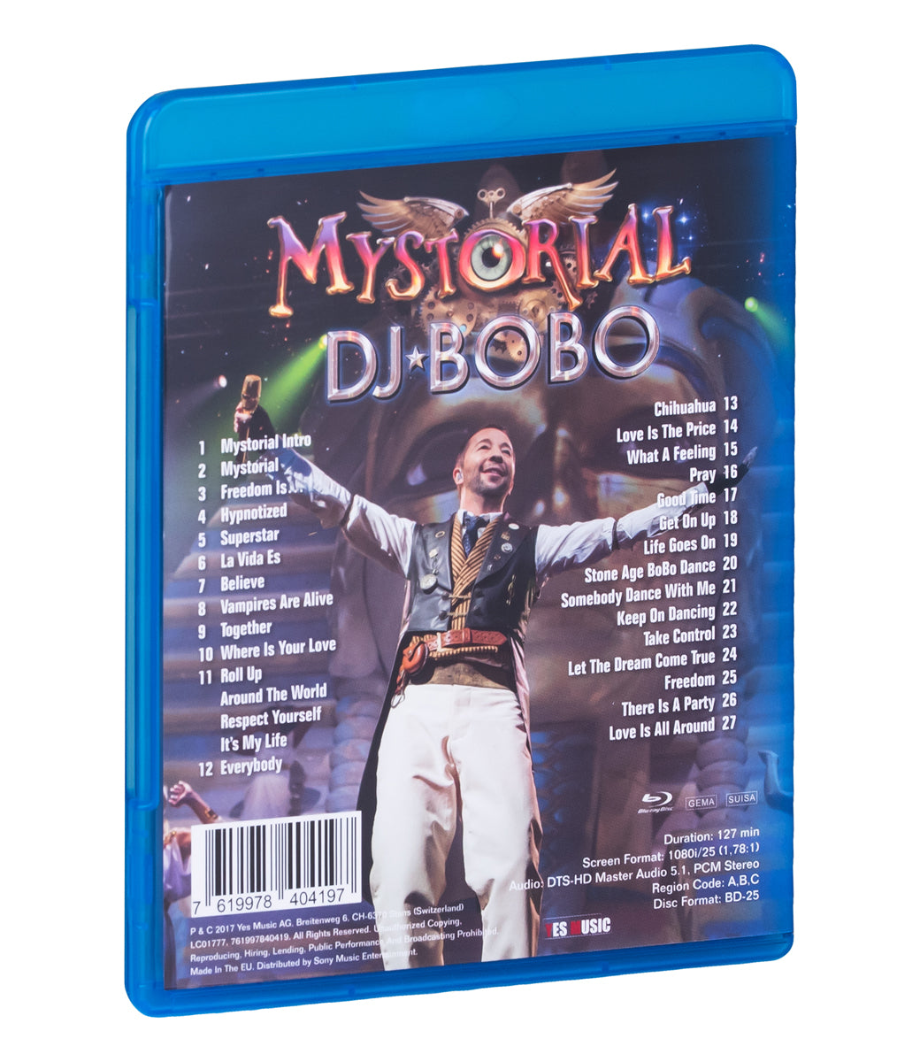 DJ Bobo - Mystorial "The Show" Blu-Ray