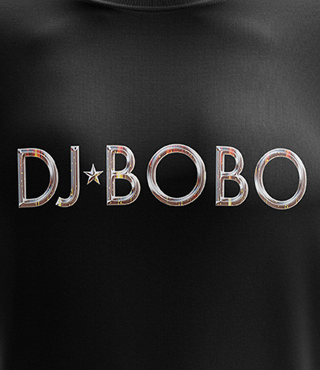 DJ Bobo T-Shirt Logo schwarz