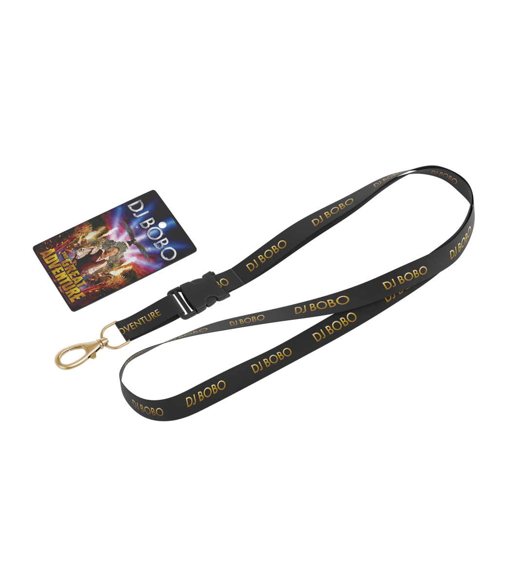 DJ Bobo Lanyard+Fanpass The Great Adventure