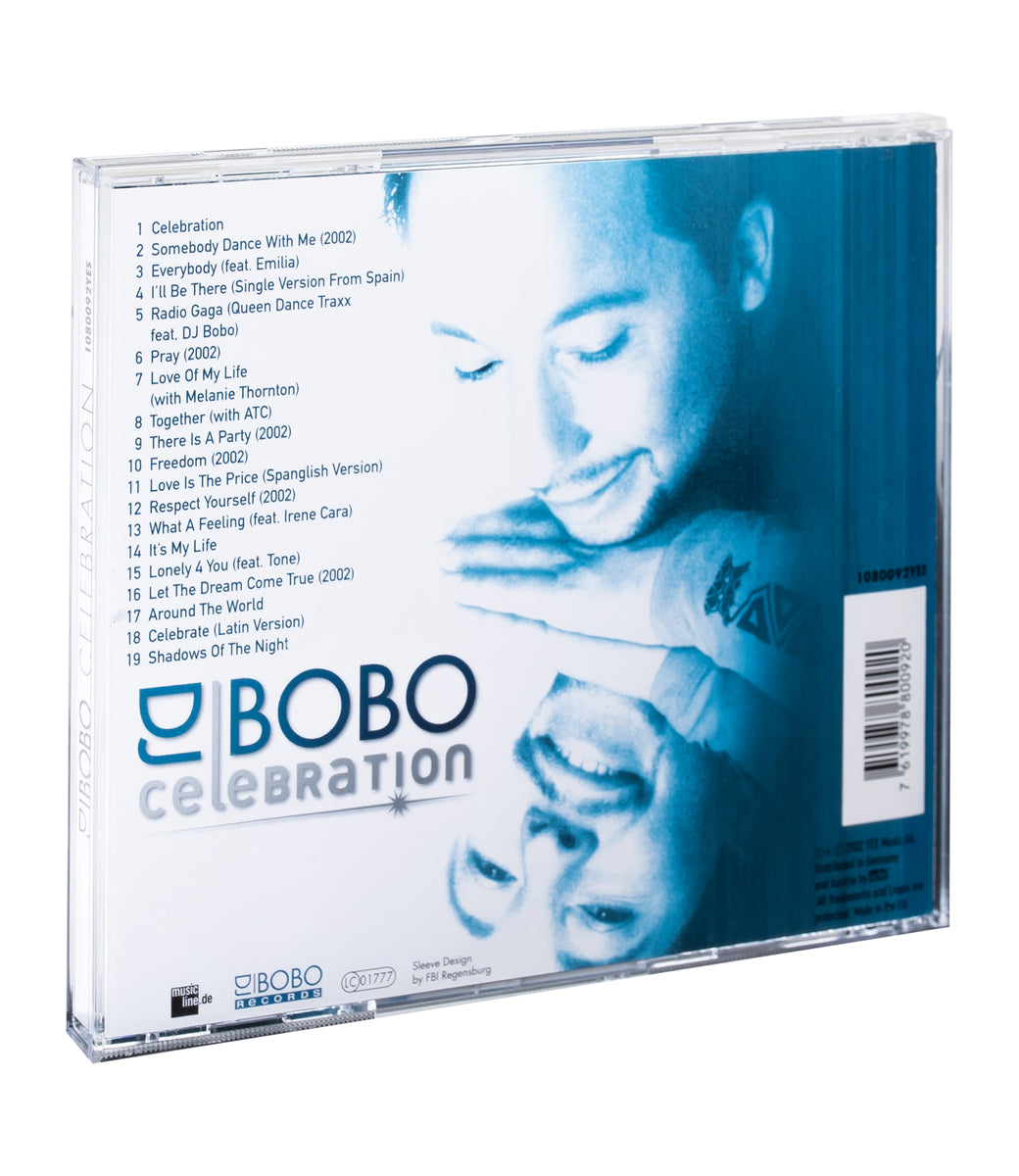 DJ Bobo - CELEBRATION CD blau