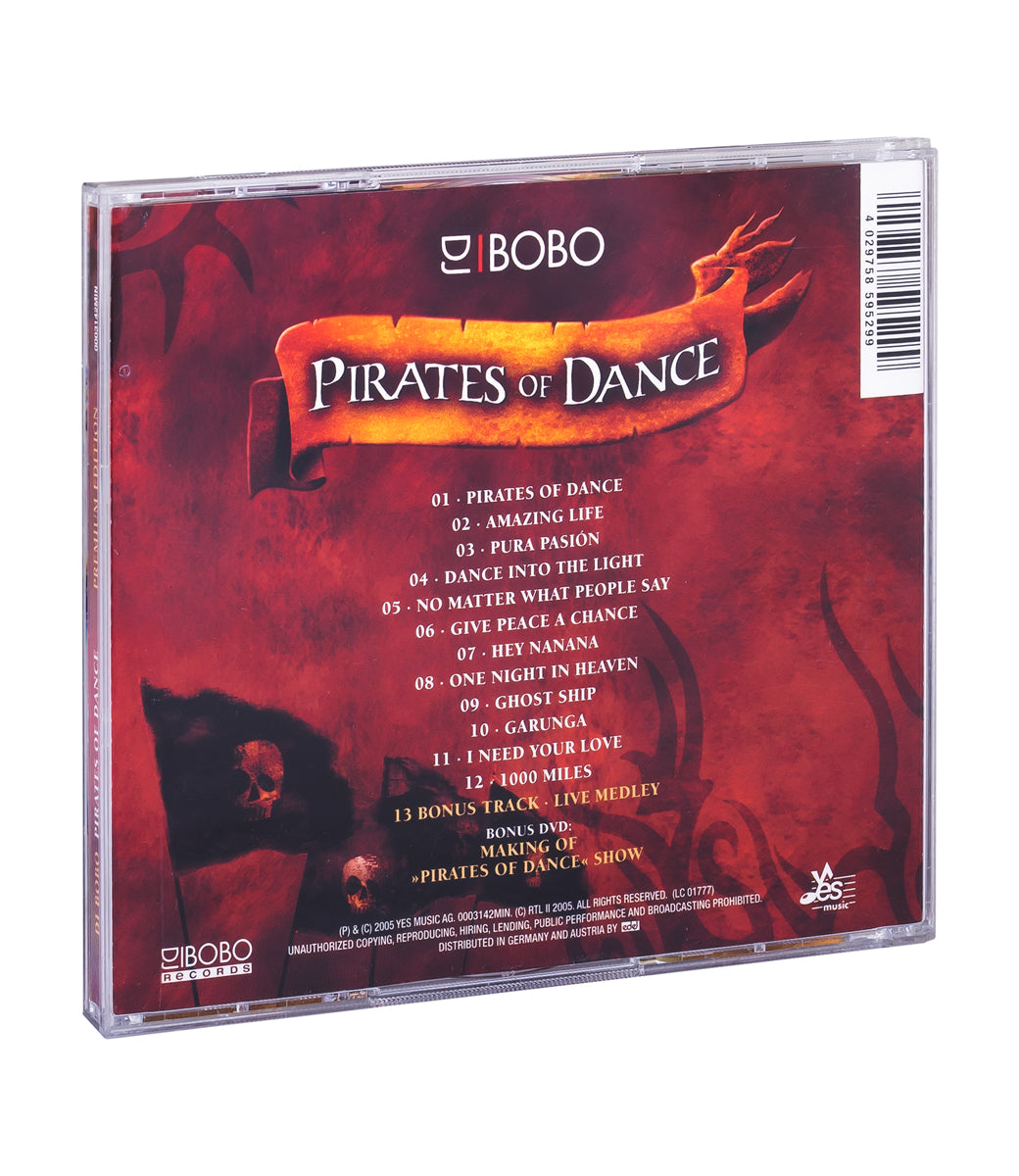 DJ Bobo - Pirates Of Dance - CD inkl. Bonus DVD (2005) DVD