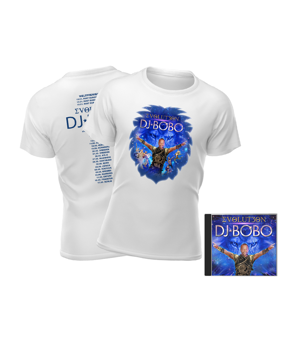 DJ BOBO EVOLUT30N (Evolution) CD Bundle white