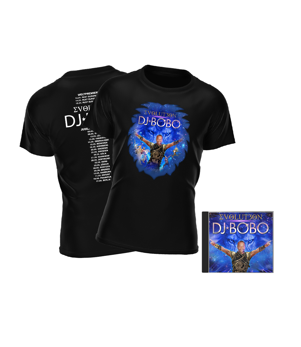 DJ BOBO EVOLUT30N (Evolution) CD Bundle black