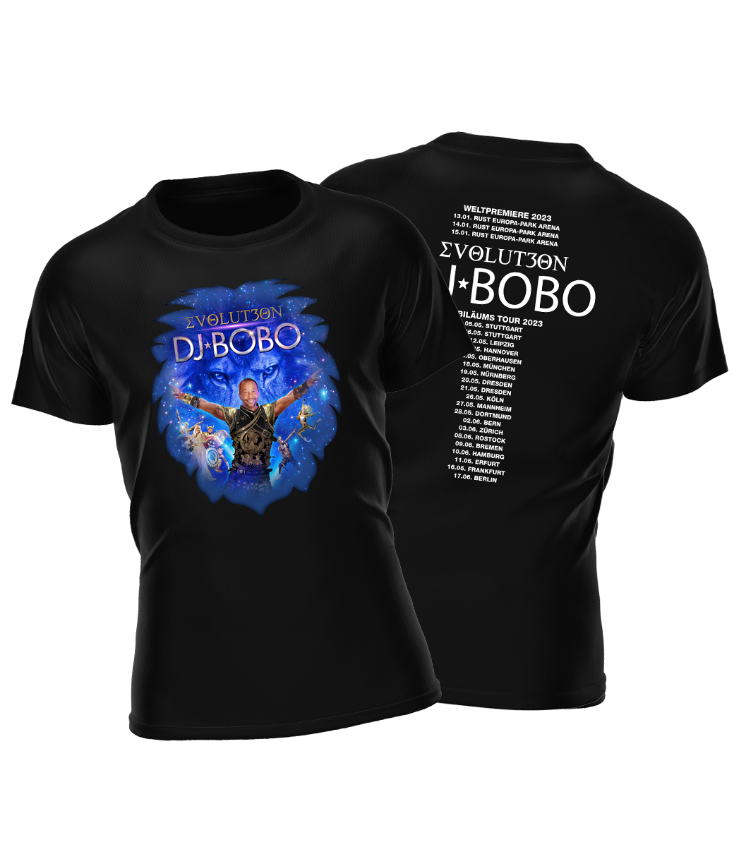 DJ BOBO EVOLUT30N Tour-Shirt