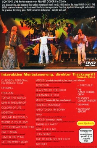 DJ Bobo - Planet Colors DVD