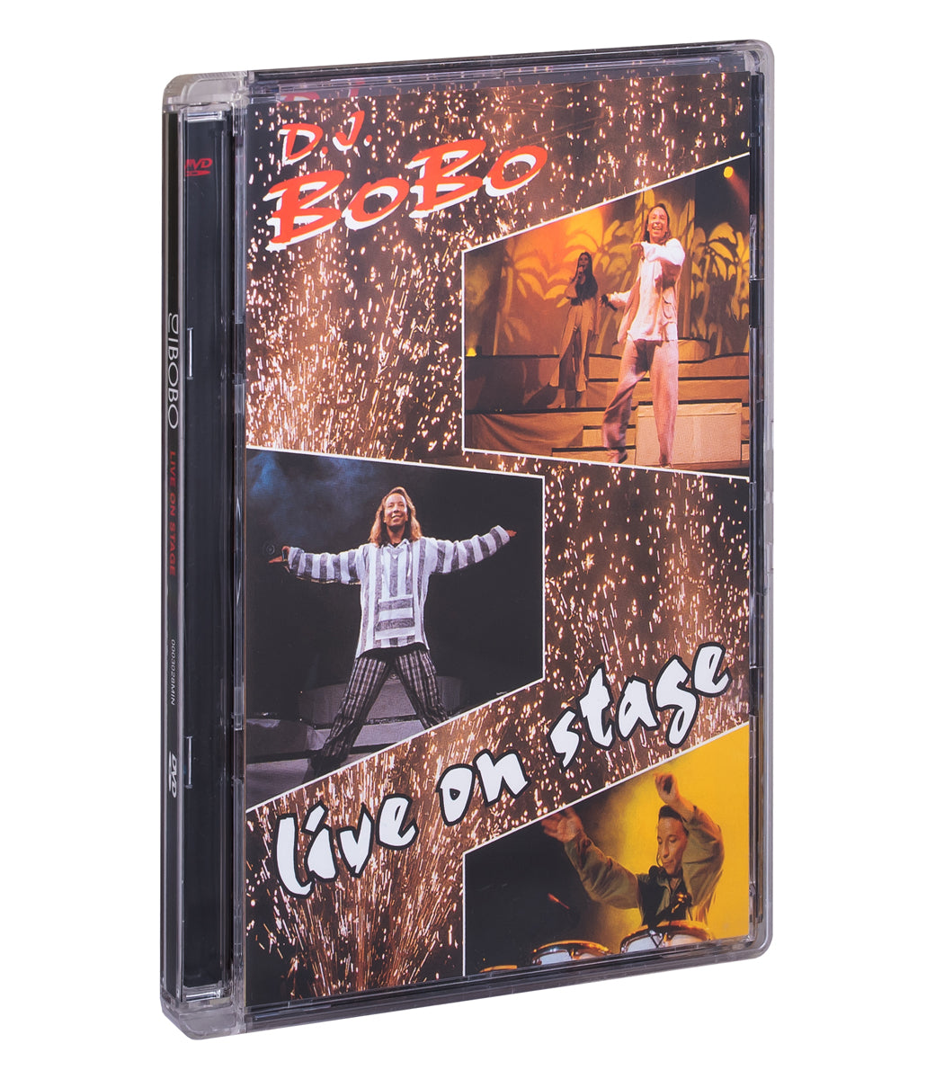 DJ Bobo - Live on Stage white DVD