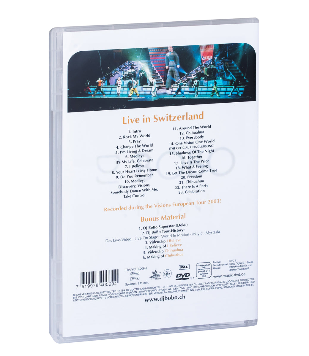 DJ Bobo - Visions (2003) DVD