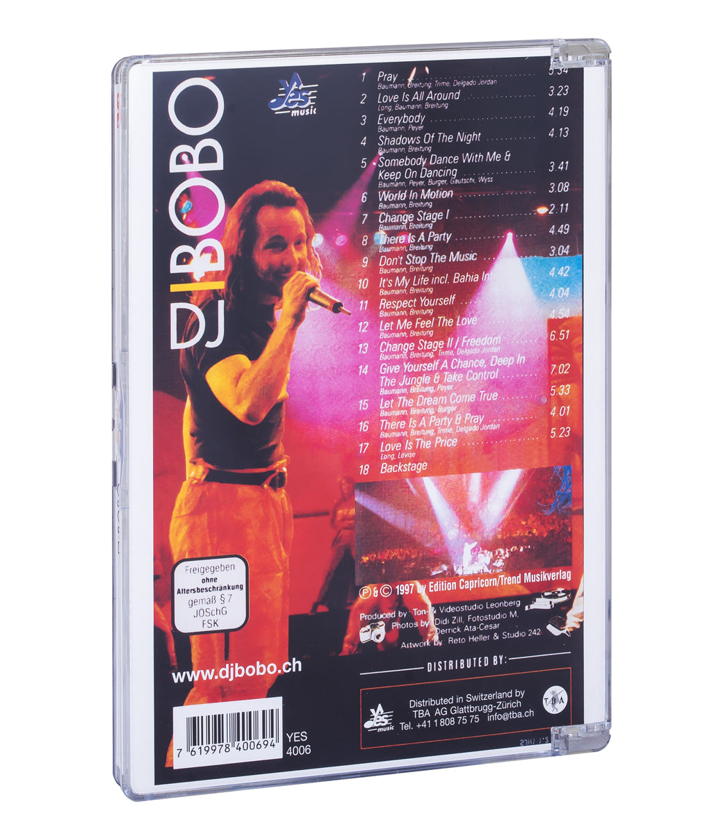DJ Bobo - World In Motion (1997) DVD