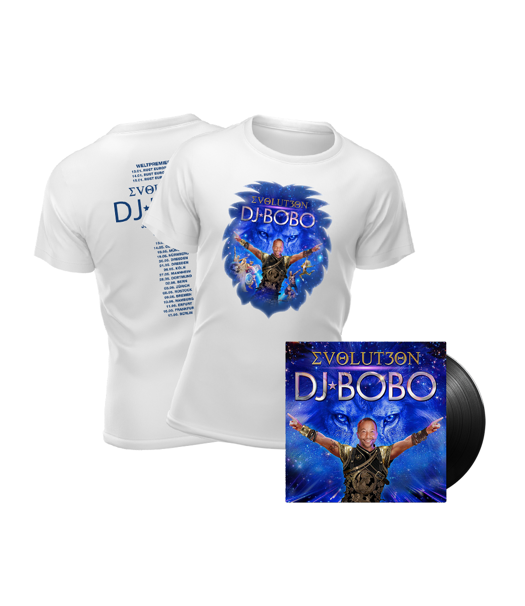 DJ BOBO EVOLUT30N (Evolution) Vinyl Bundle white