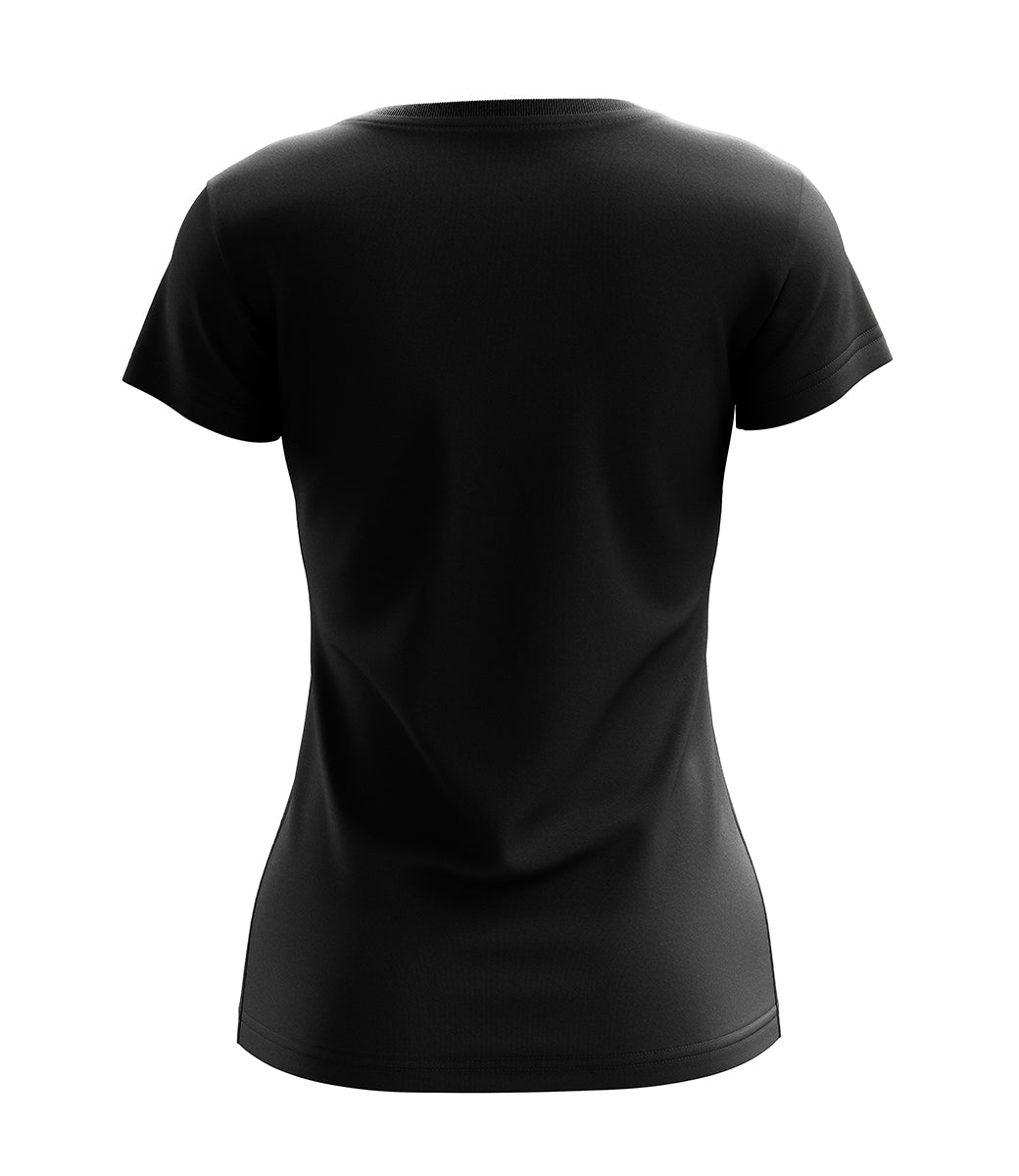 DJ Bobo T-Shirt Logo schwarz Damen