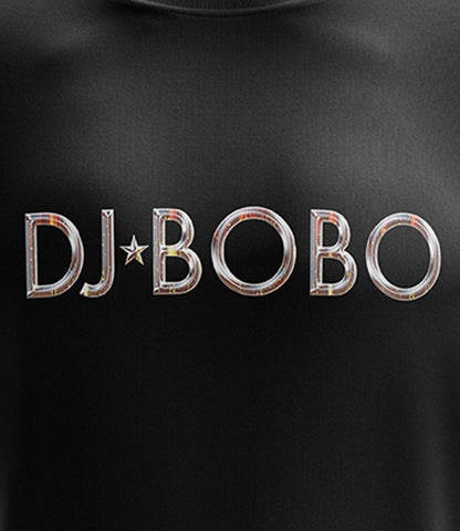 DJ Bobo T-Shirt Logo schwarz