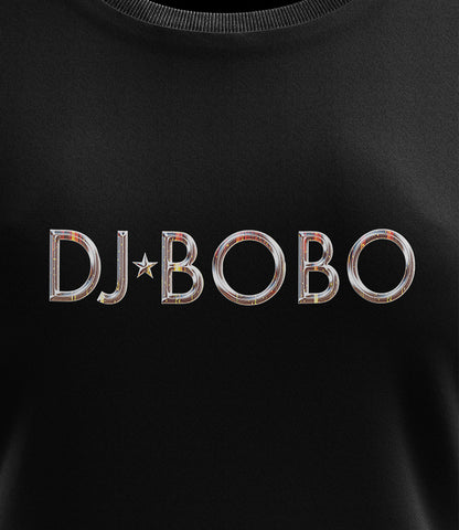 DJ Bobo T-Shirt Logo schwarz Damen