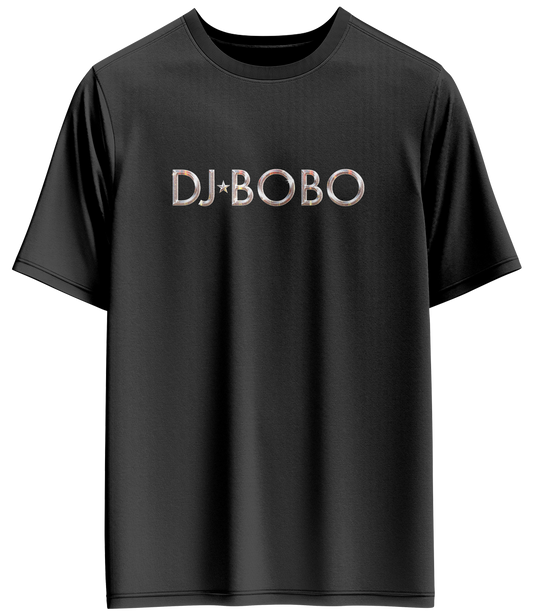 DJ Bobo T-Shirt Logo schwarz