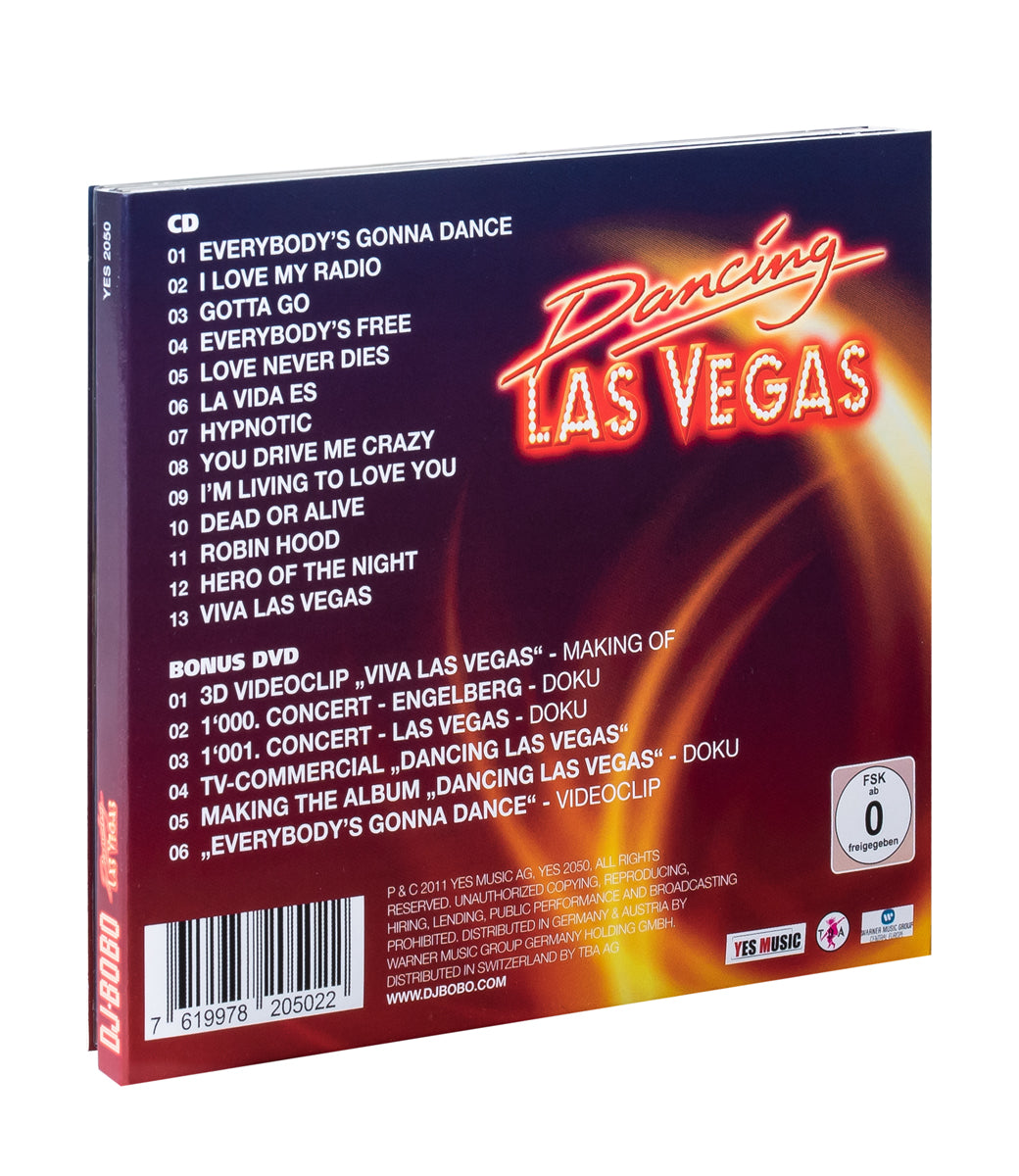 DJ Bobo - Dancing Las Vegas CD + Bonus DVD (2011)