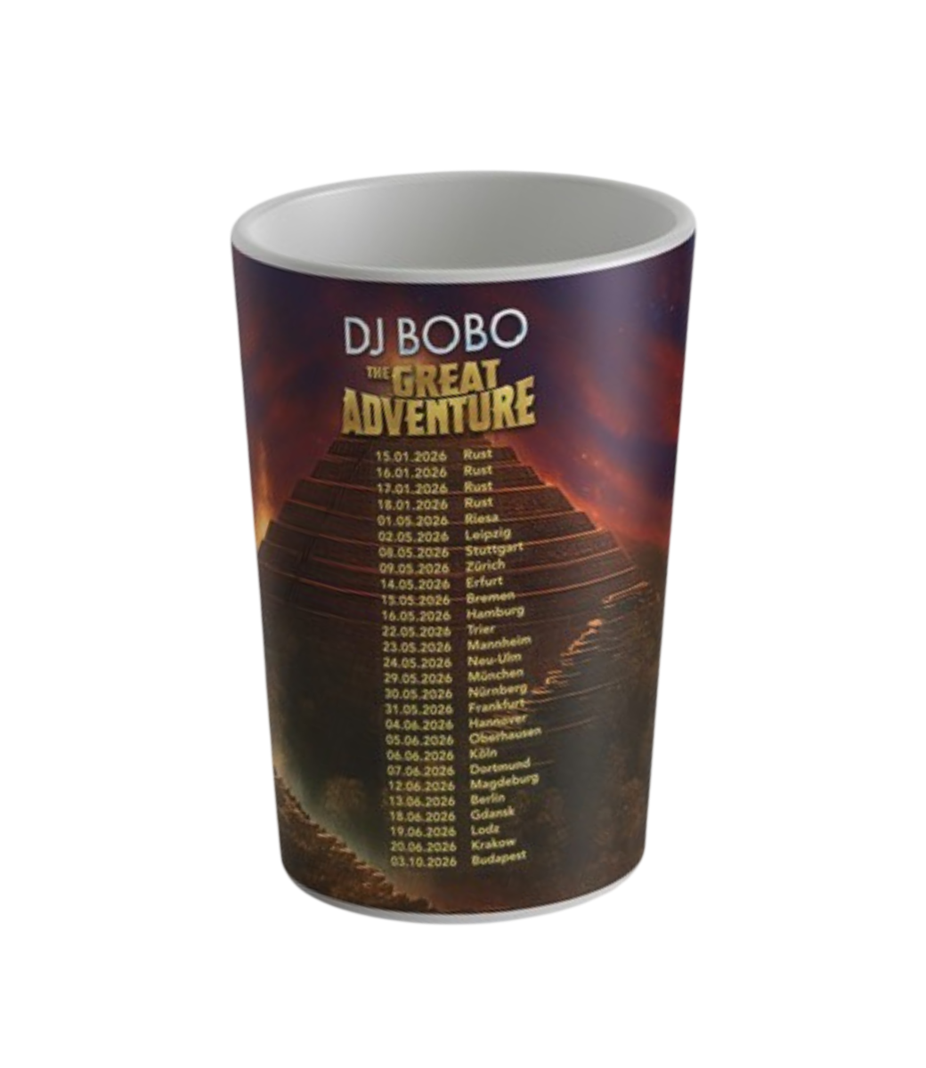 DJ BoBo Becher-Set The Great Adventure