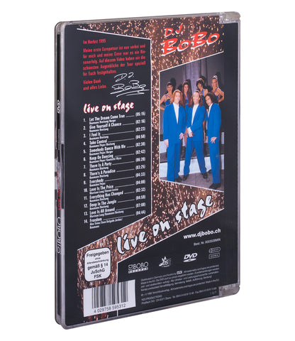 DJ Bobo - Live on Stage white DVD