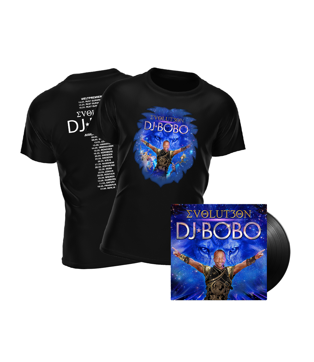 DJ BOBO EVOLUT30N (Evolution) Vinyl Bundle black