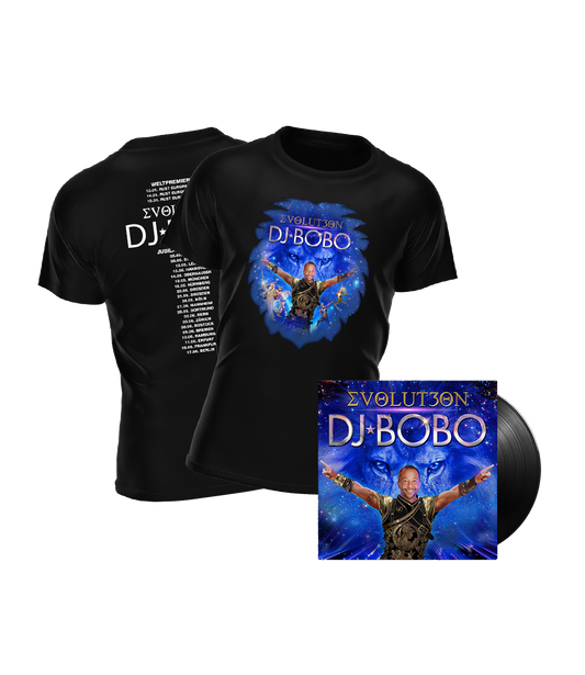 DJ BOBO EVOLUT30N (Evolution) Vinyl Bundle black